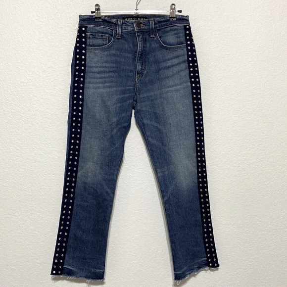 Veronica Beard Ines Cropped Jeans Size 26 - Picture 4 of 7